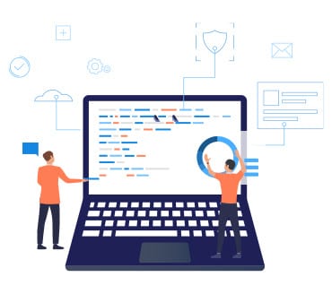 Web Development Illustration